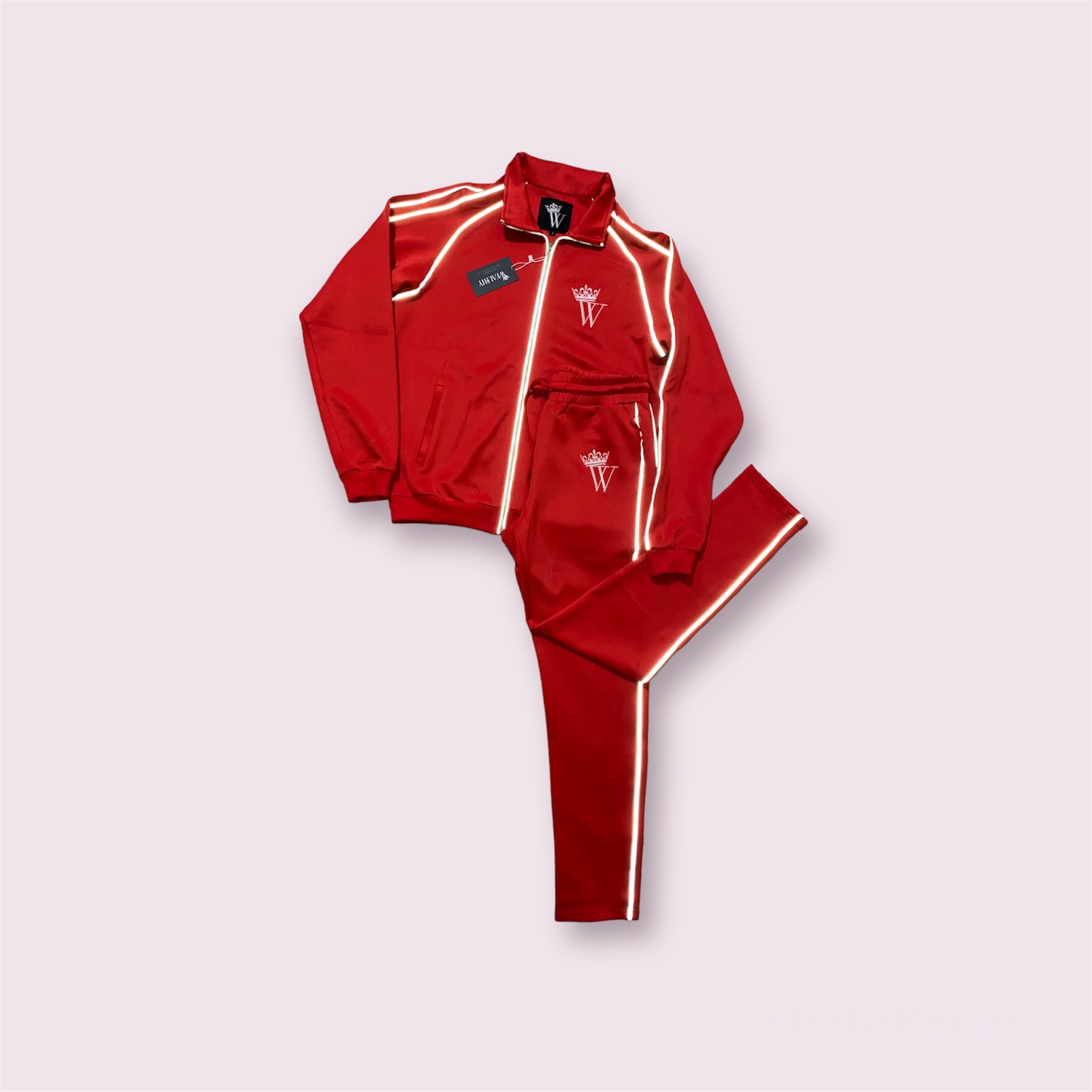 Reflective Tracksuit - Red