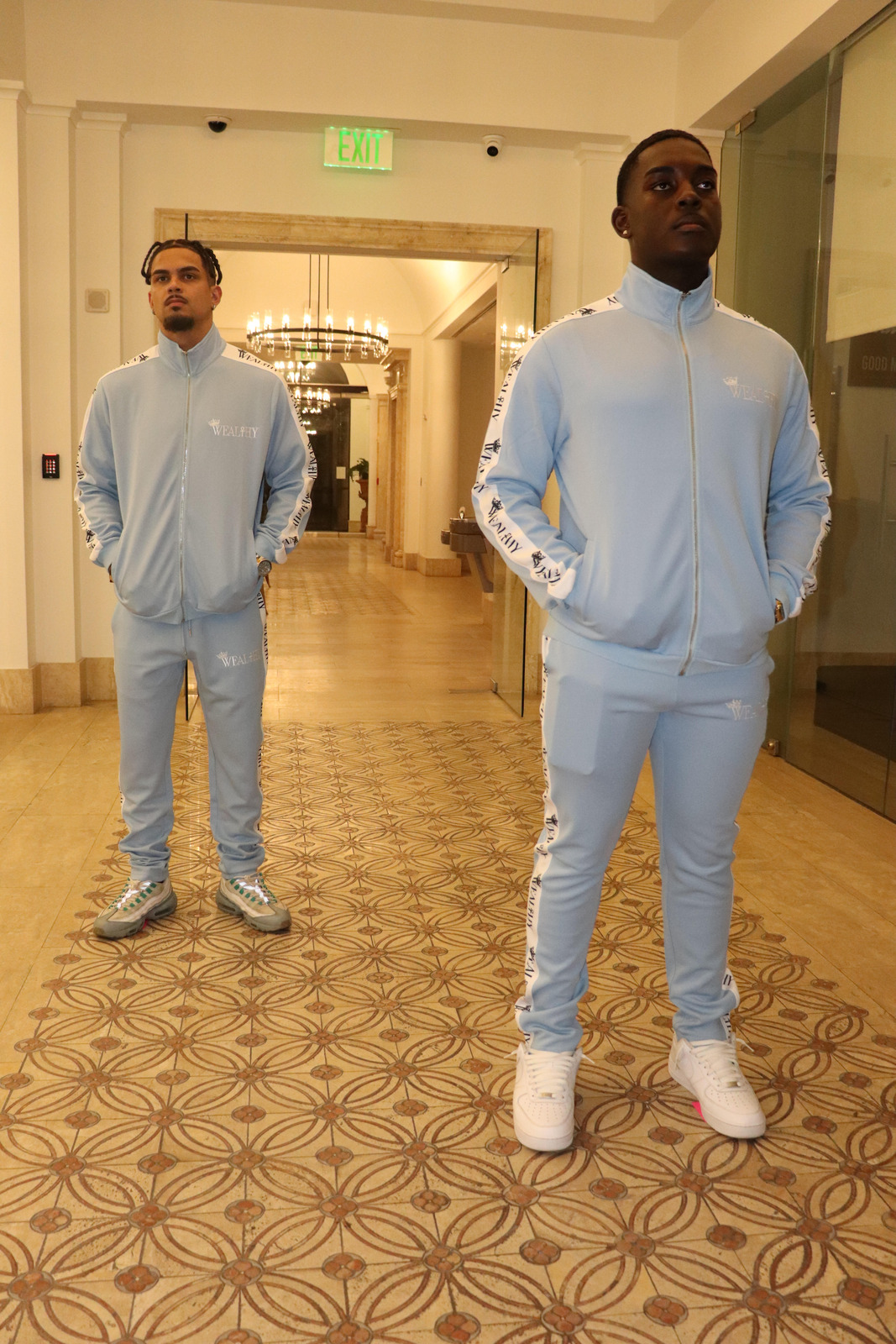 Wealthy Tracksuit Icy Blue