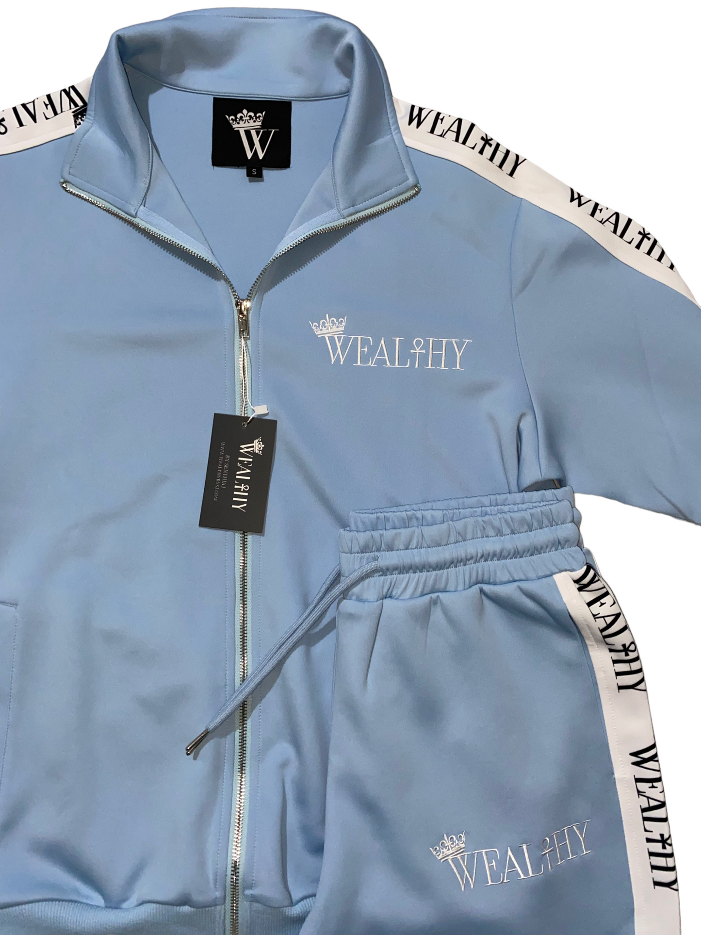 Wealthy Tracksuit Icy Blue