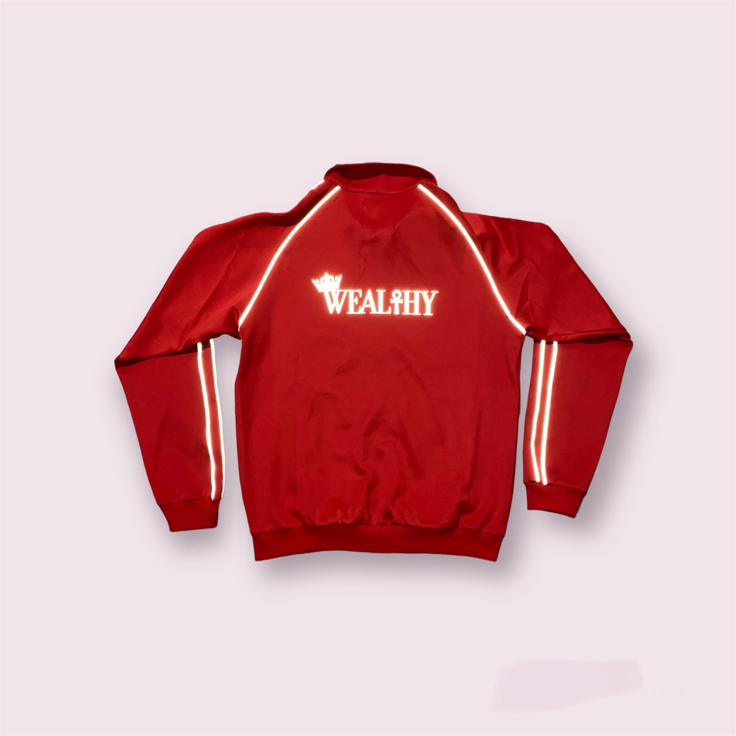 Reflective Tracksuit Cherry Red