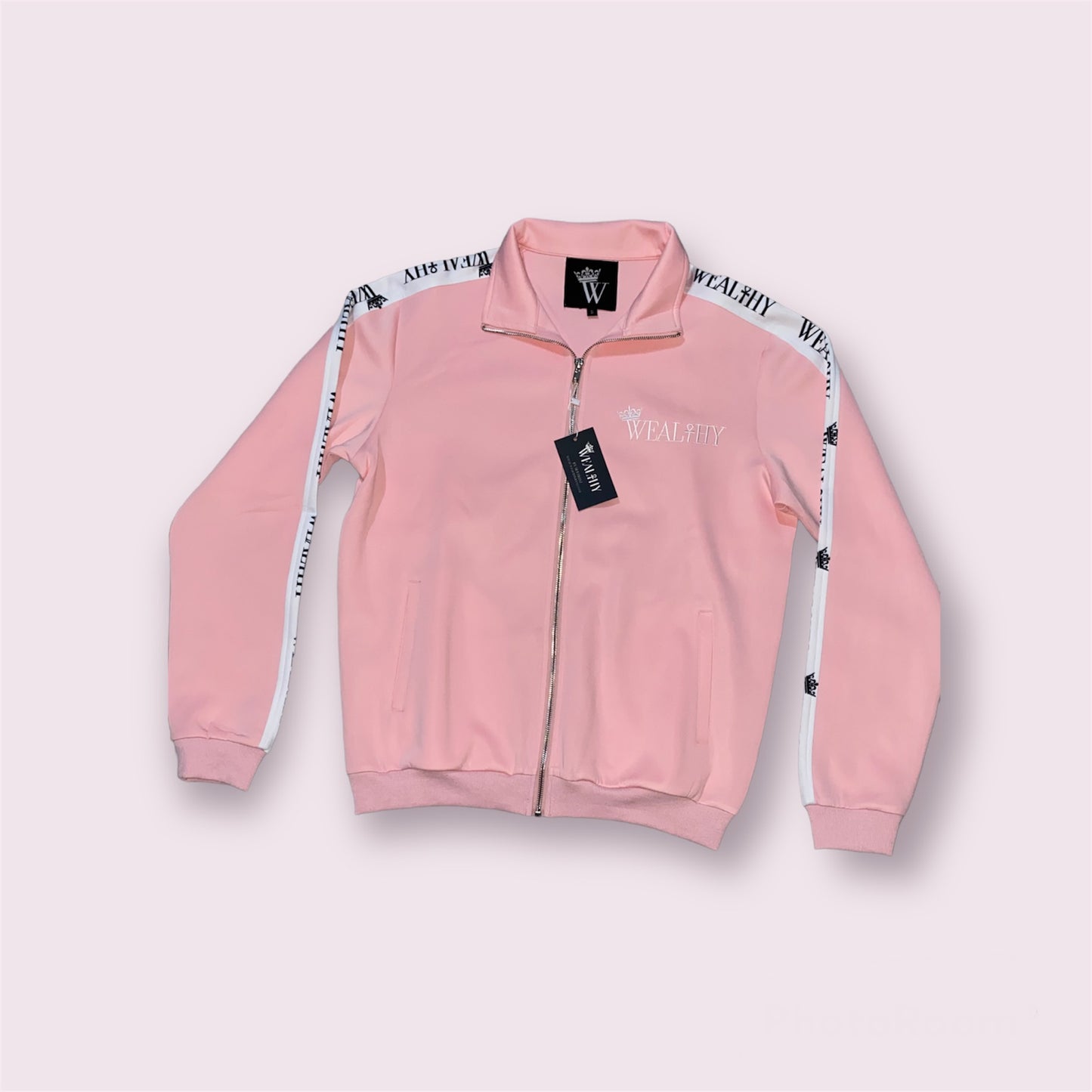 Wealthy Tracksuit Powder Pink