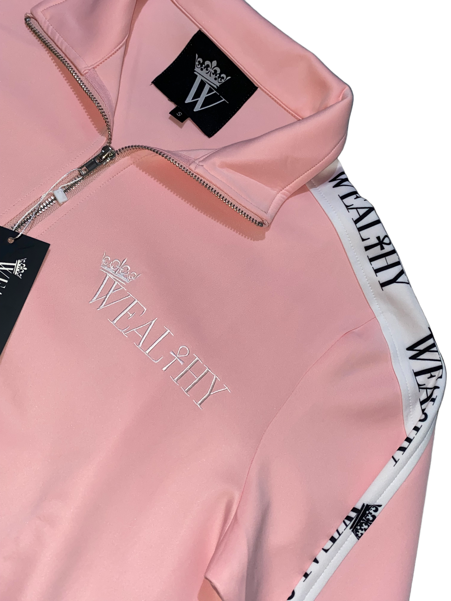 Wealthy Tracksuit Powder Pink