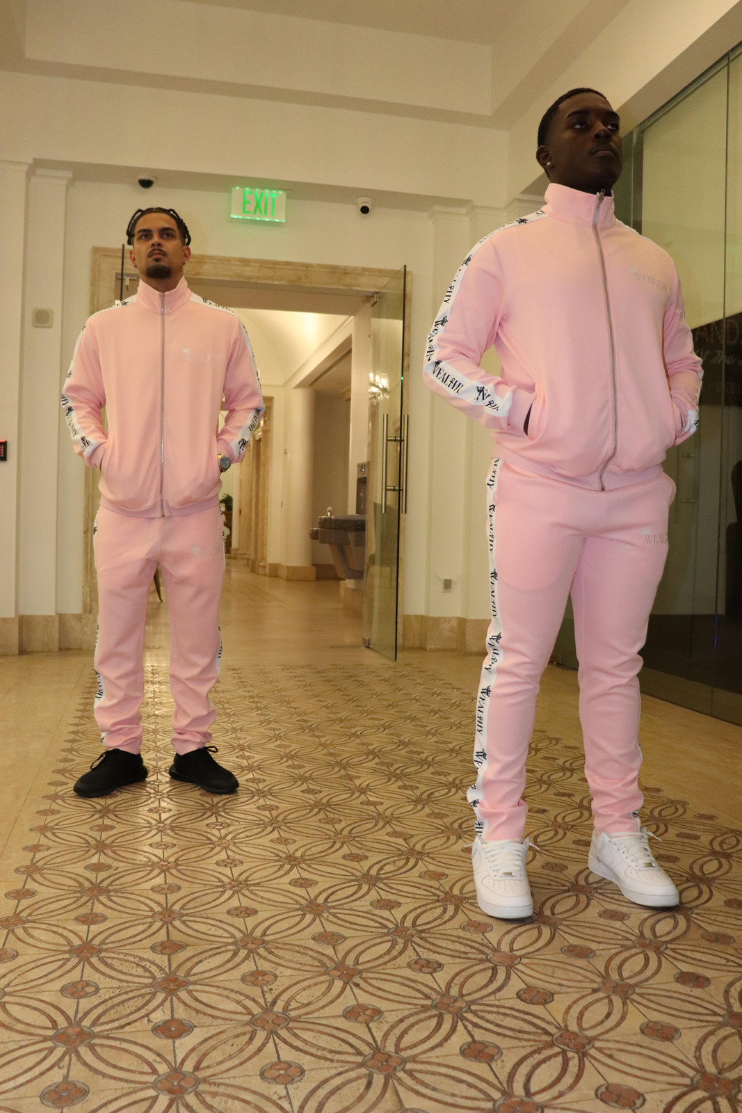 Wealthy Tracksuit Powder Pink